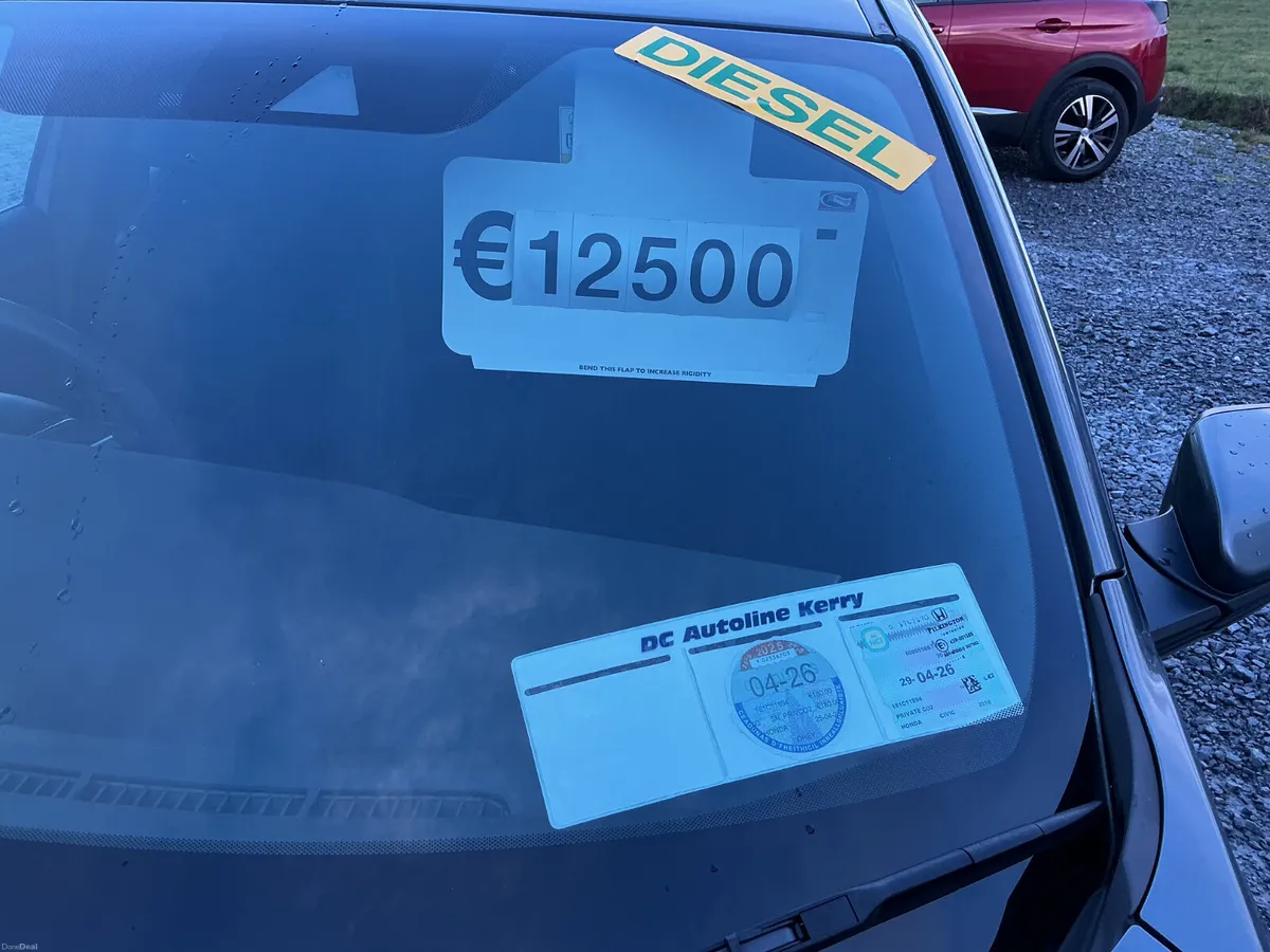 2018 HONDA CIVIC 1.6 DIESEL NEW NCT 4/28 - Image 4