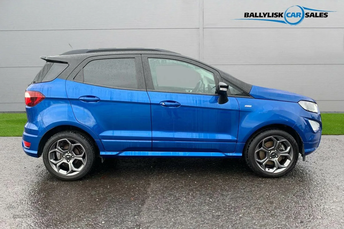 Ford EcoSport 1.0T 125PS ST-Line in Blue with 26K - Image 3