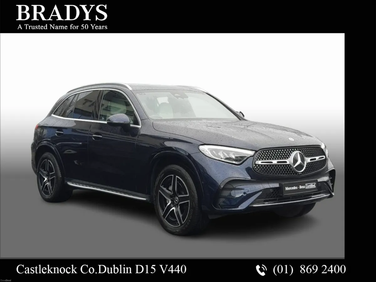 Mercedes-Benz GLC GLC 300de 4MATIC AMG Line--Side - Image 2