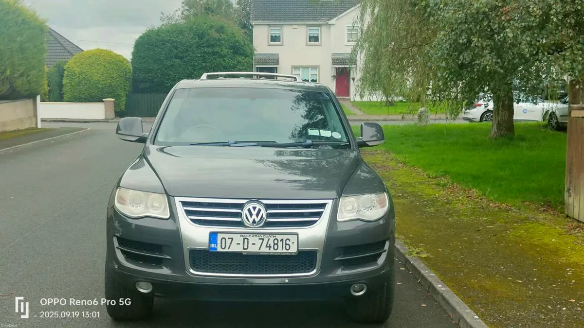 Vw touareg 2.5 tdi low mileage new nct - Image 1