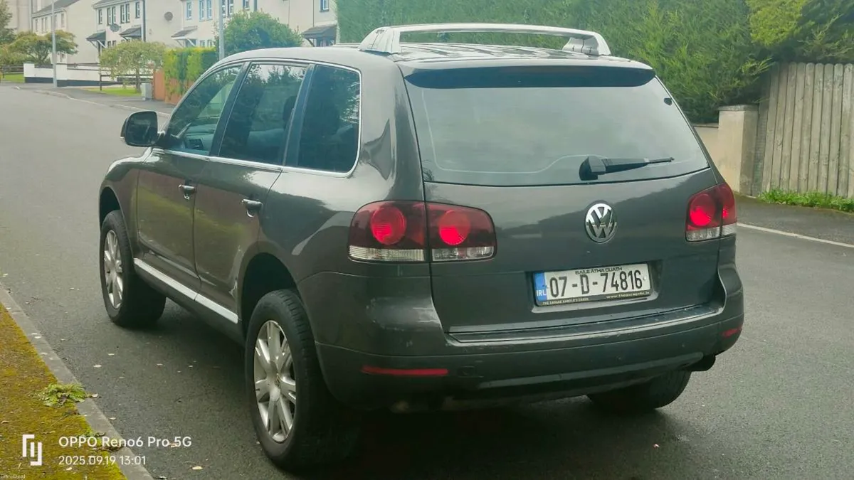 Vw touareg 2.5 tdi low mileage new nct - Image 3