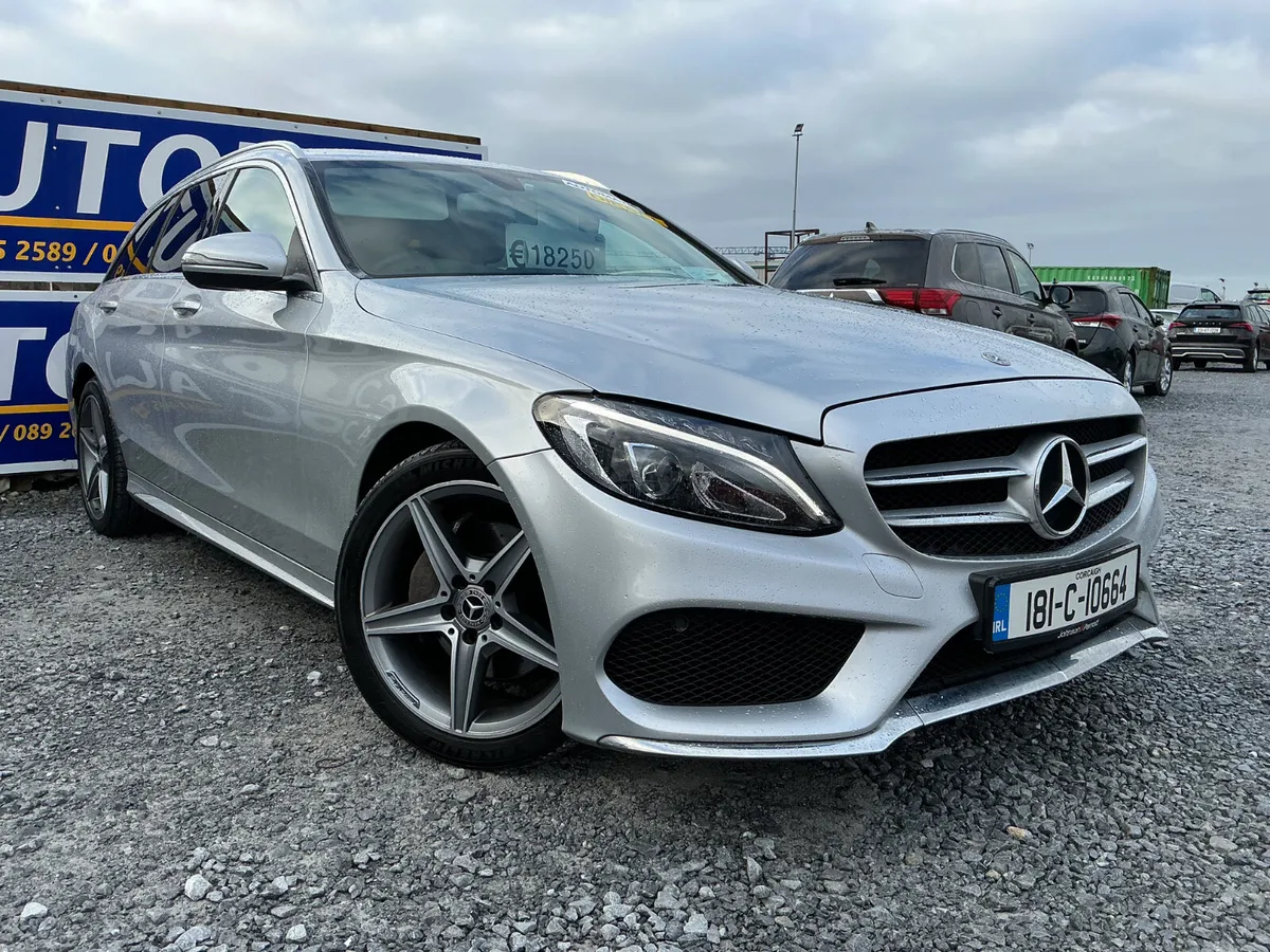 2018 MERCEDES C CLASS ESTATE AUTOMATIC SPOTLESS - Image 1