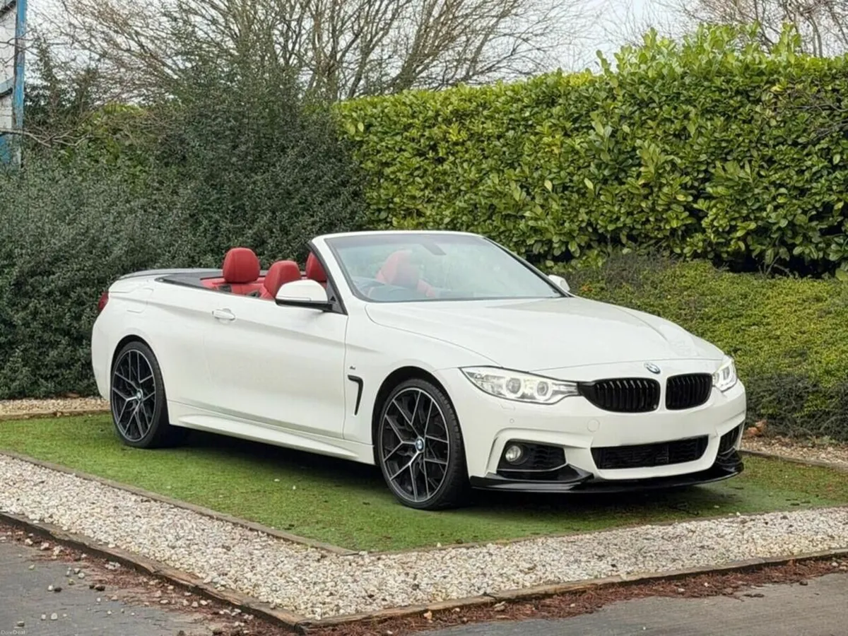 BMW 420d AUTO CAB  - RED LEATHER NI MEGA - Image 1