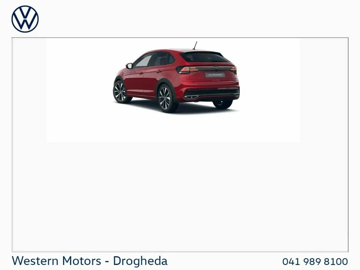 Volkswagen Taigo R-Line 75 1.0 TSI (116 HP) *SUNRO - Image 3