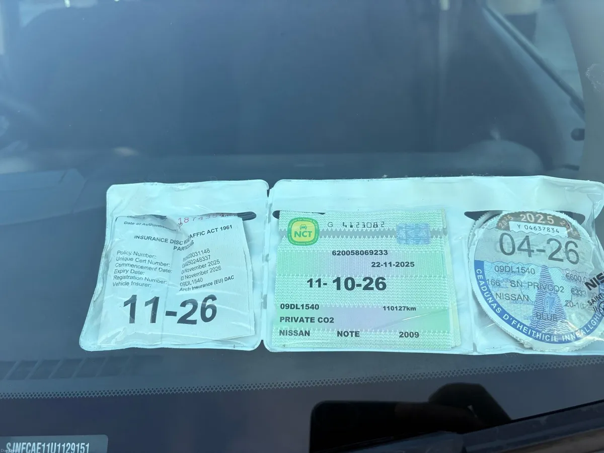 Nissan Note - Image 1