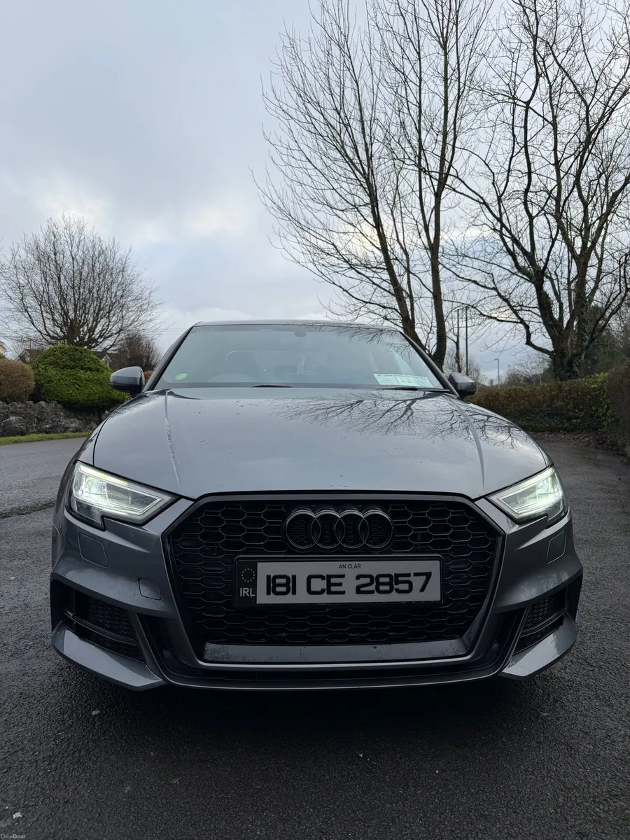 Audi A3 Sline Saloon with Black Edition Styling - Image 3