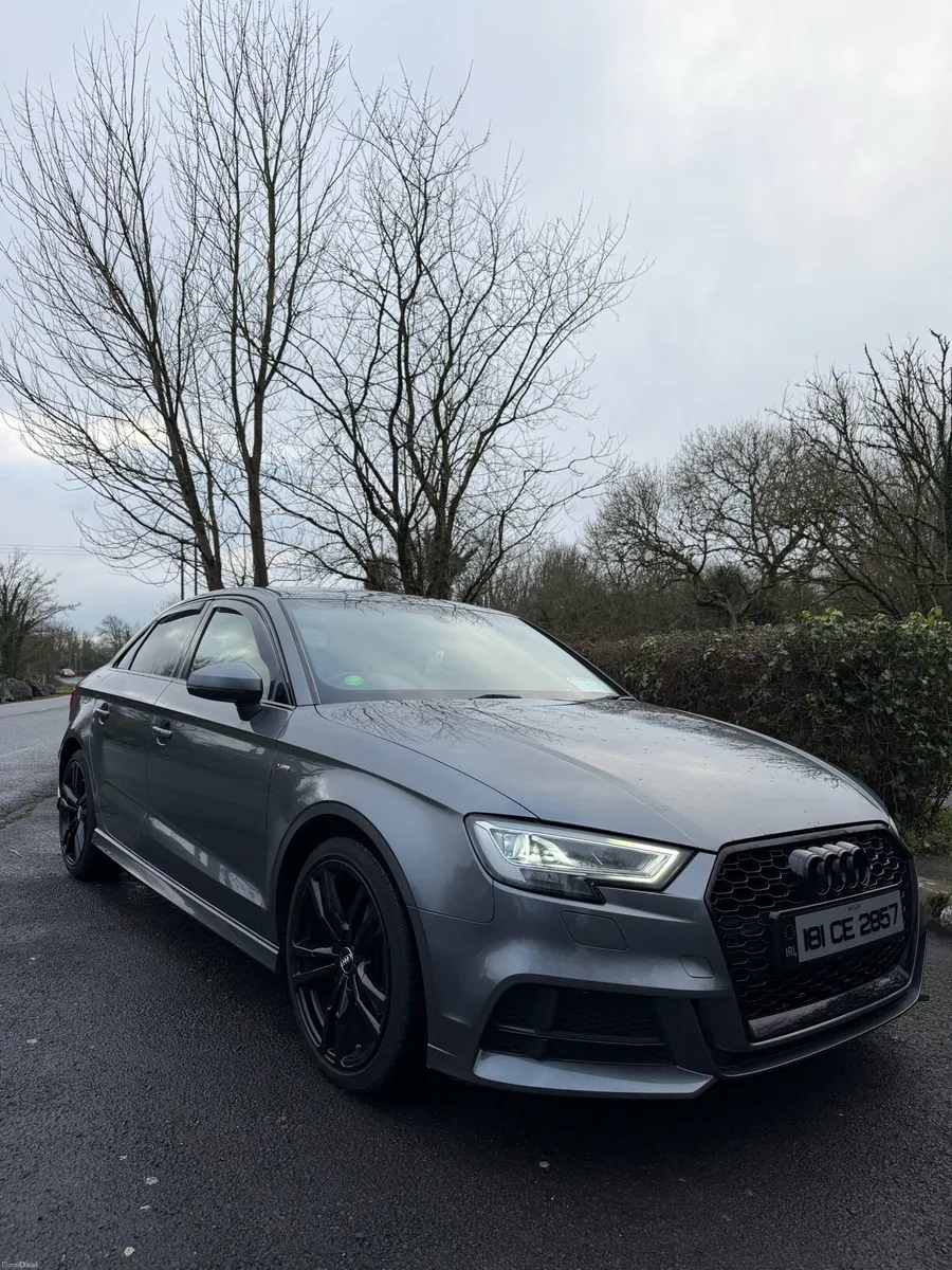 Audi A3 Sline Saloon with Black Edition Styling - Image 1
