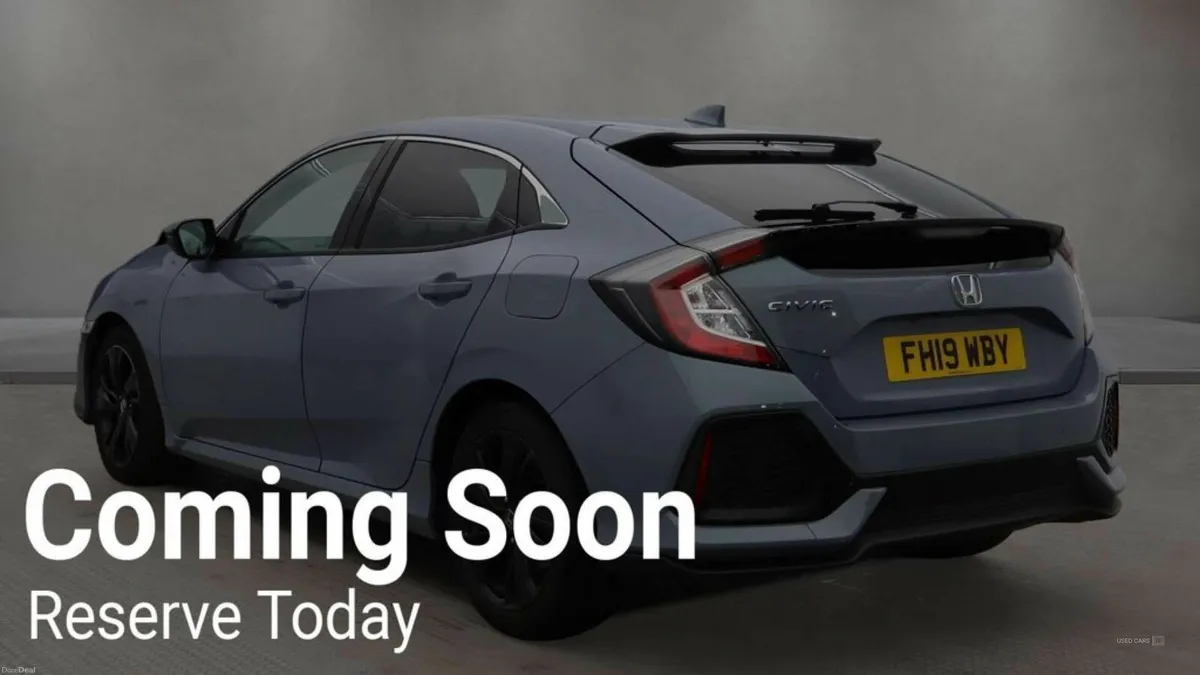 Honda Civic 1.0 Civic SR VTec 5dr - Image 3