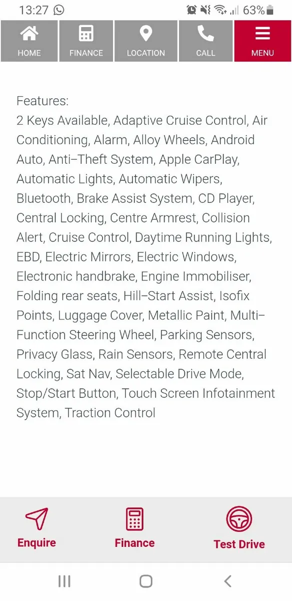 1.6L Volkswagen Golf 2018. 115BHP. Low mileage. - Image 2