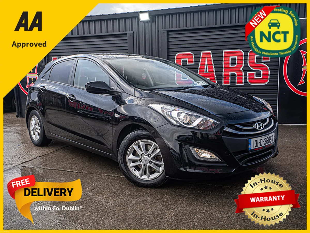 2013 Hyundai i30 1.4/New NCT/Warranty - Image 1