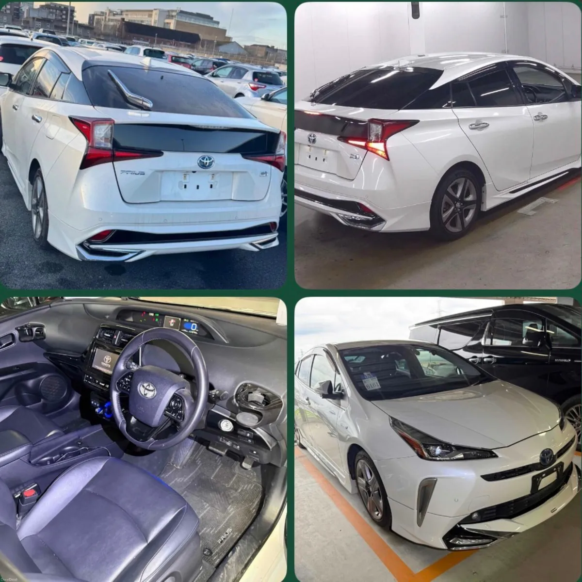 192 Prius Modellista Spec Leather Heated Seats kit - Image 1