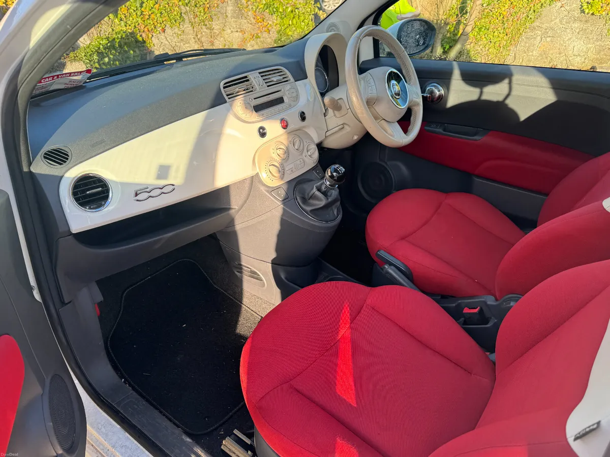 2014 Fiat 500 1.2 Sunroof - Image 2