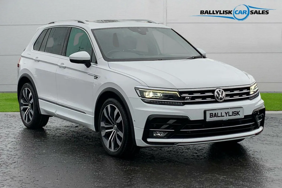 Volkswagen Tiguan 2.0 TDI R-Line Tech DSG in White - Image 1
