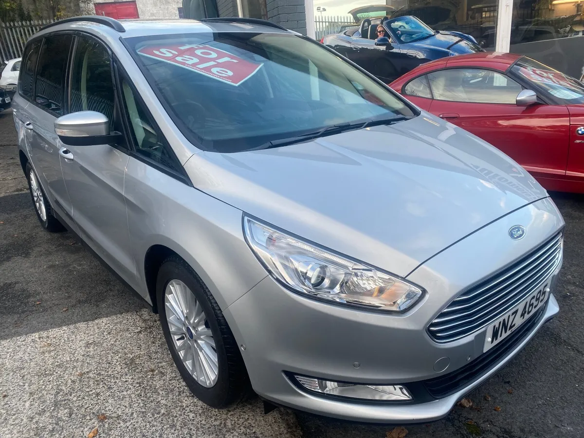 2017 Ford Galaxy 7 seats, Panoramic roof, SatNav - Image 1