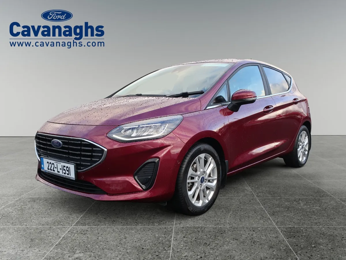 2022 FORD FIESTA 1.0T TITANIUM 5DR 125PS mHEV - Image 1