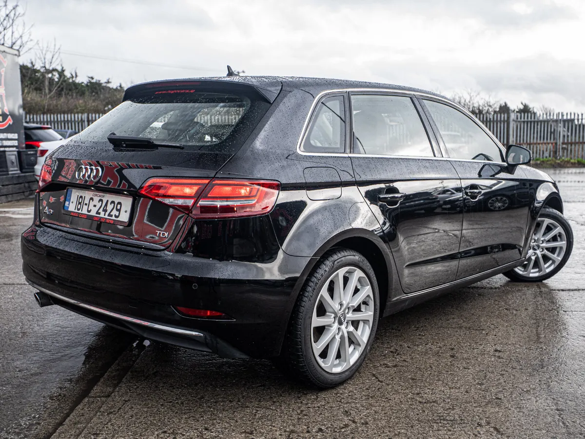 2018 Audi A3 1.6tdi/New NCT/Irish/1yr warranty - Image 2