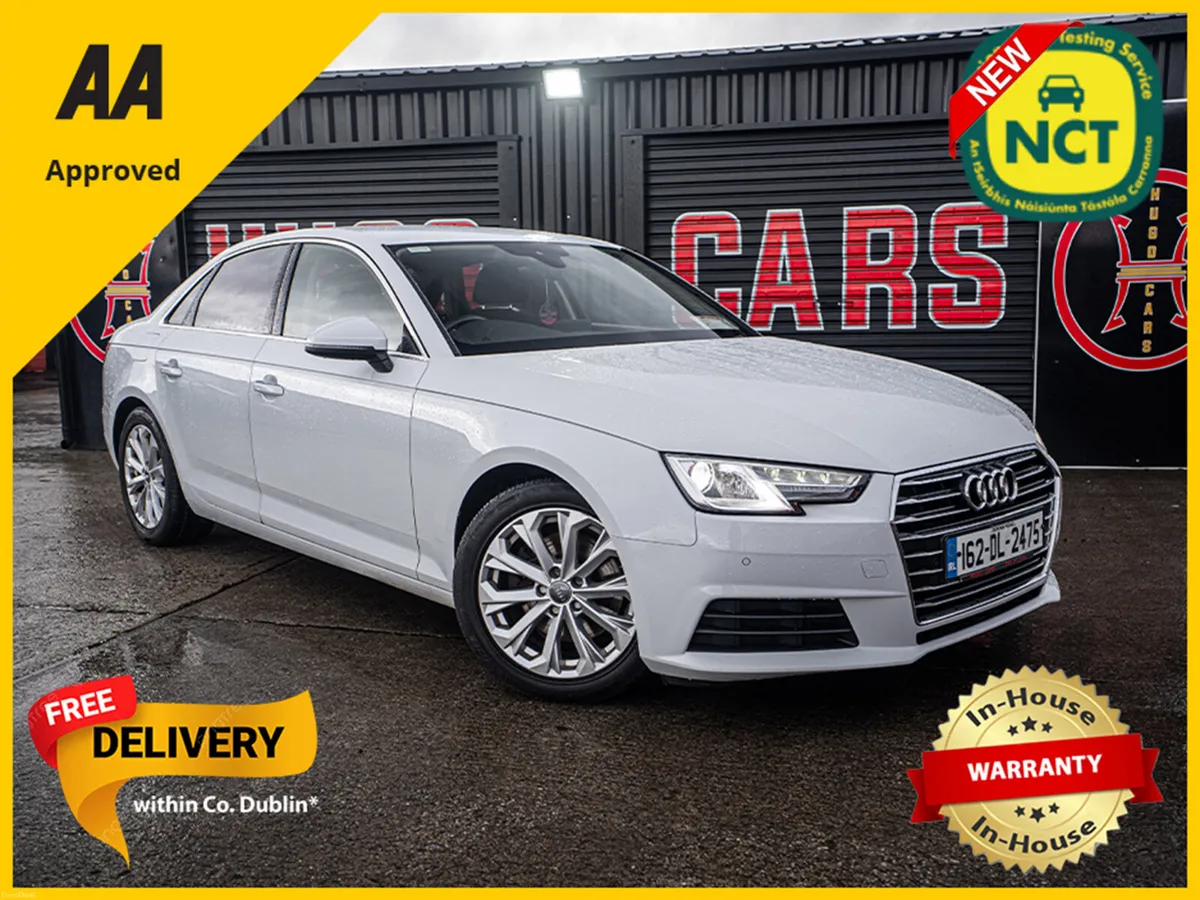 162 Audi A4 2.0tdi Auto/New NCT/1yr warranty - Image 1