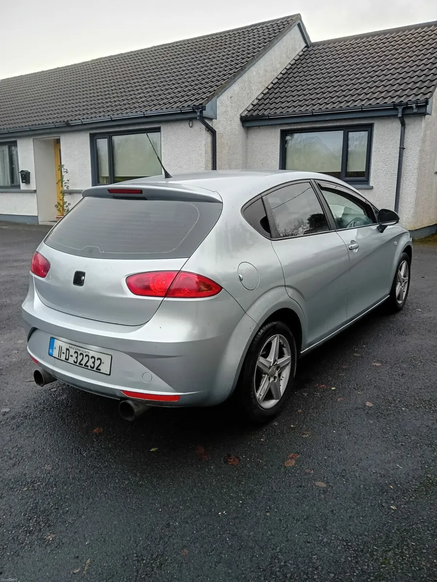 2011 seat leon 1.6 diesel nct June  tax may - Image 3