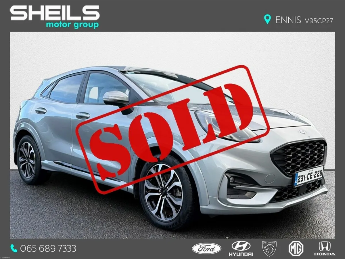 Ford Puma *SOLD* ST-Line 1.0 Petrol Hybrid 125BHP - Image 1