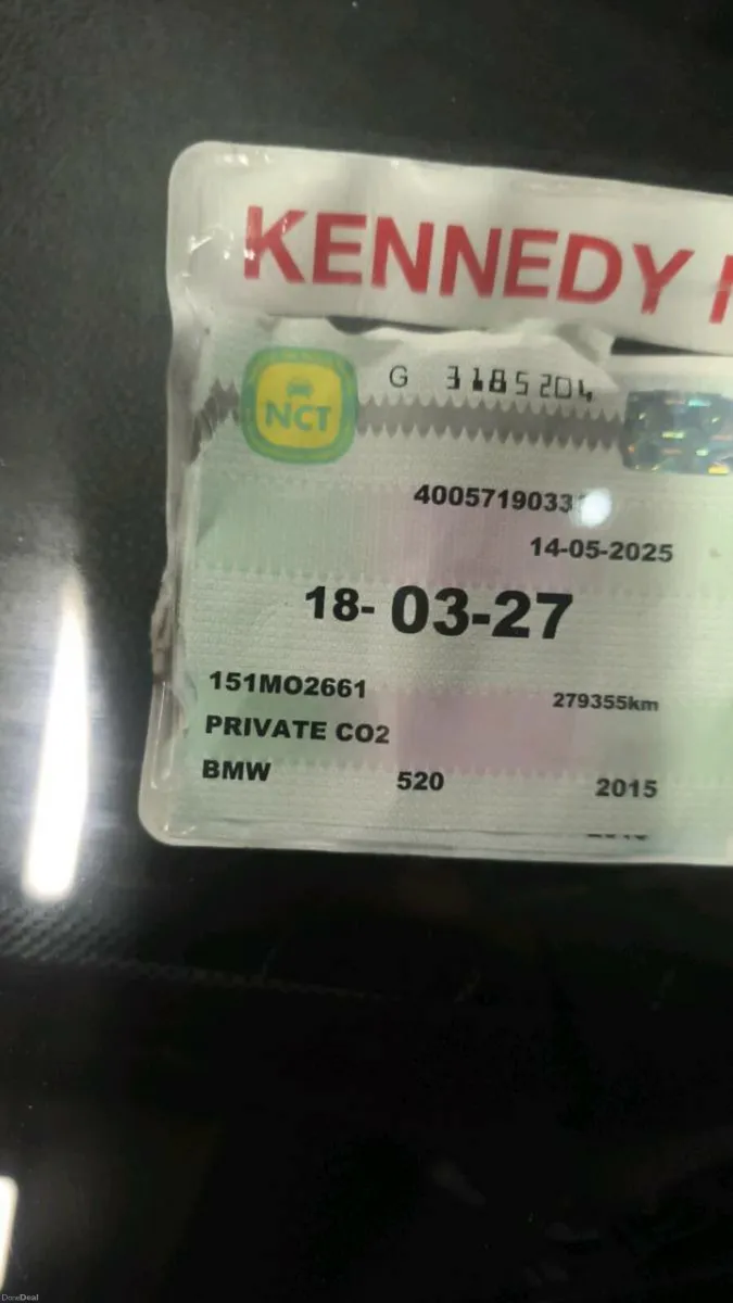 BMW 520d Msport Alcantara interior - Image 2