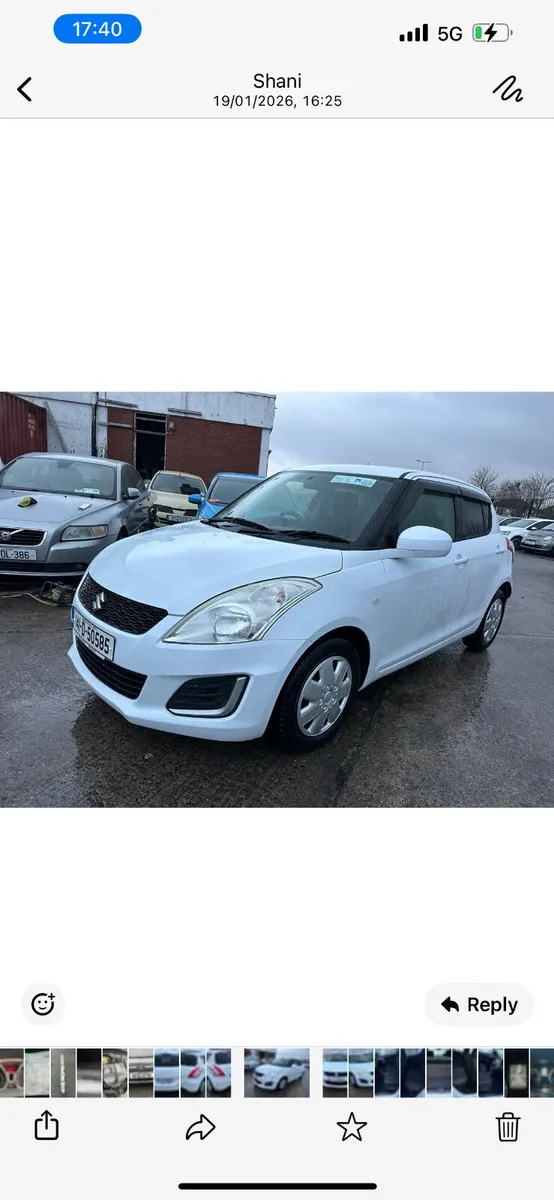 Suzuki Swift 2014 Automatic/ New Nct/ warranty - Image 1