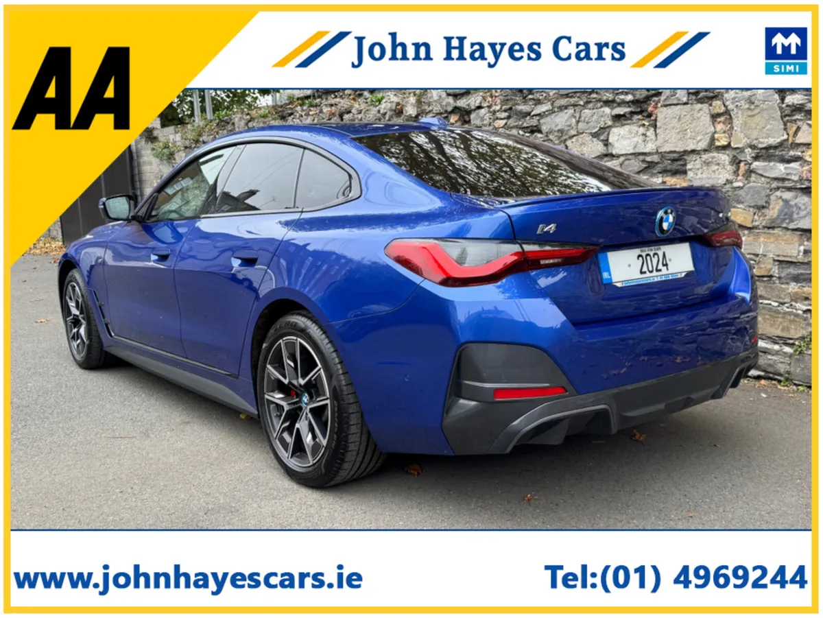 BMW i4 2 YEAR AA PLATINUM WARRANTY//E DRIVE 35 M S - Image 2