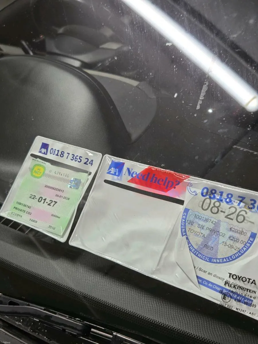 TOYOTA YARIS 90K NCT01,TAX08/26 - Image 3