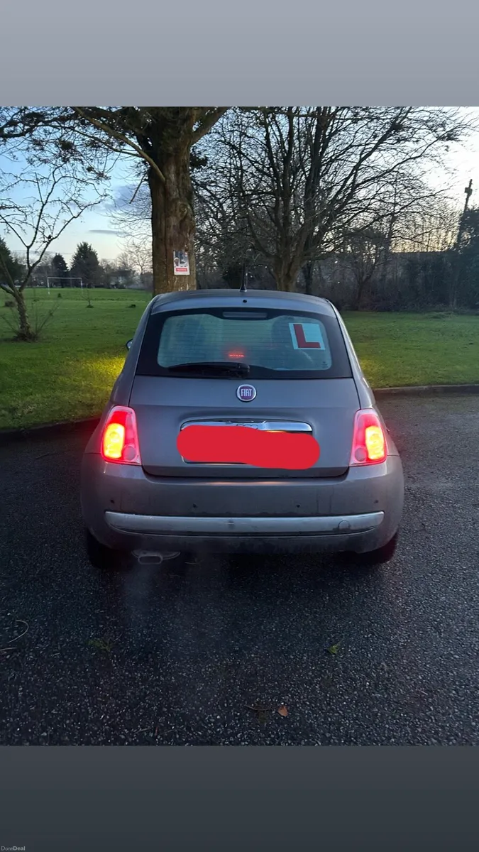 Grey 2010 Fiat 500 - Image 1