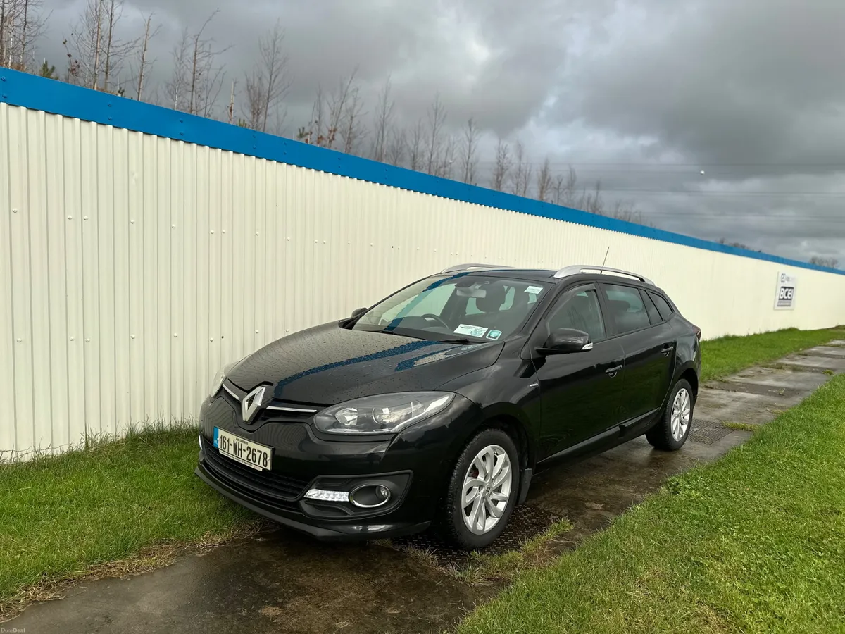 Renault Megane 2016 nct9/26 tax6/26 - Image 1