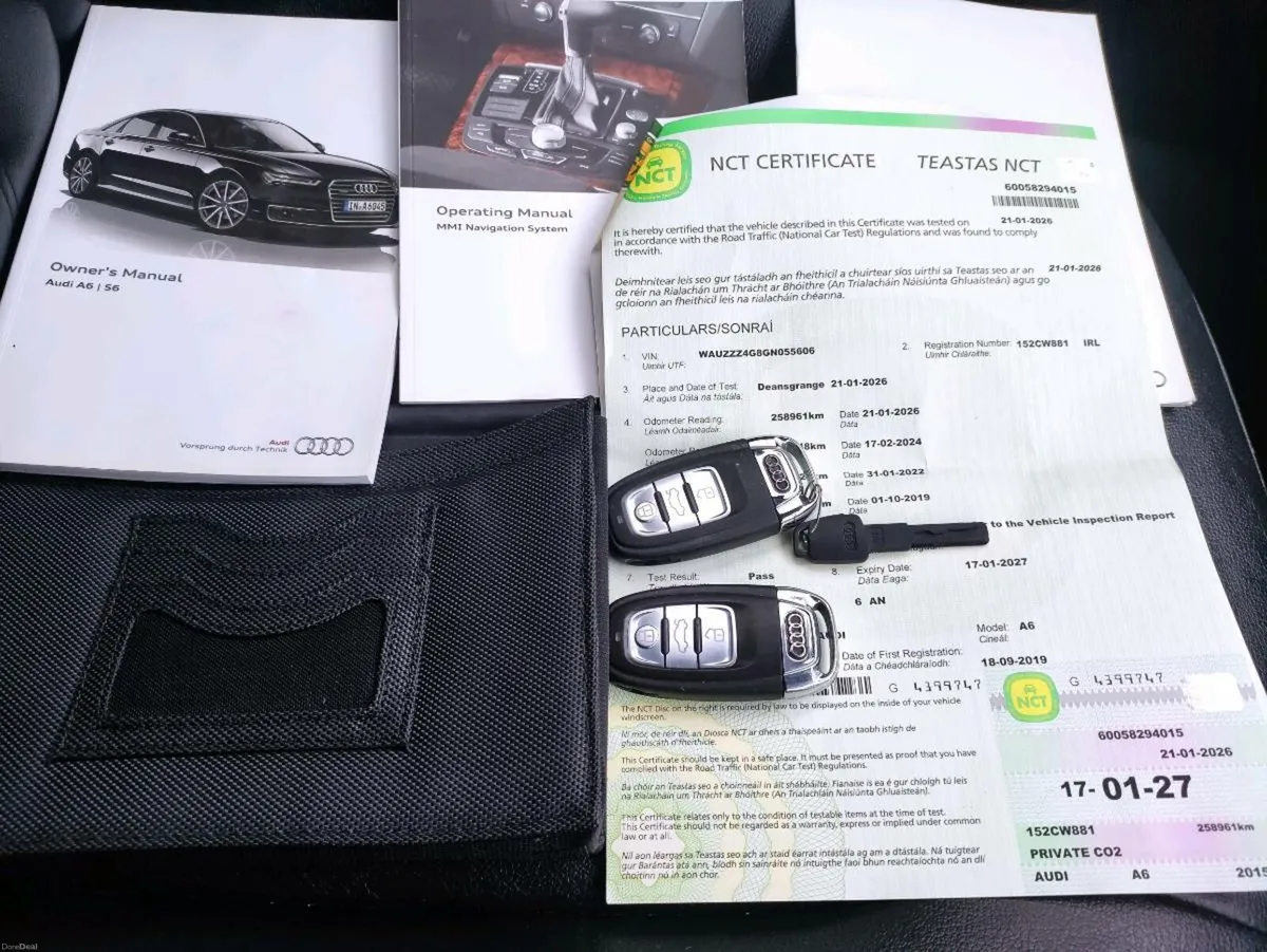 Audi A6 for sale NCT passed today - Image 2