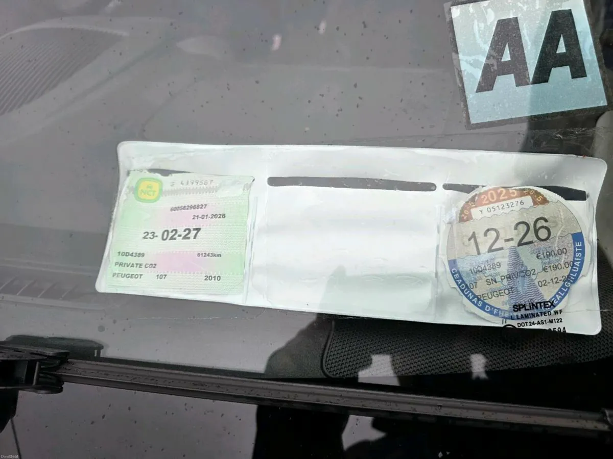 Peugeot 107 new NCT Feb 2027 - Image 3