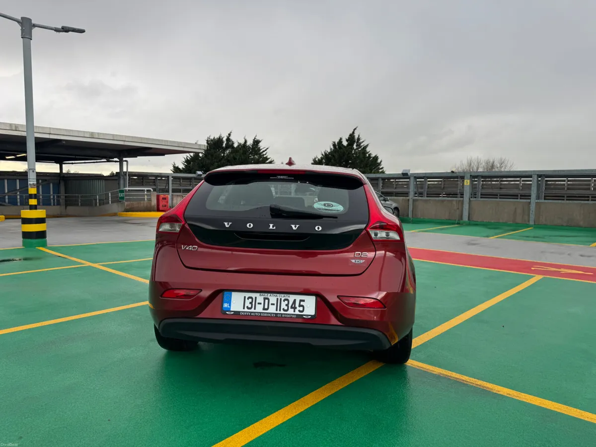 131 Volvo V40 1.6D LOW MILEAGE NCT,D & TAXED - Image 2