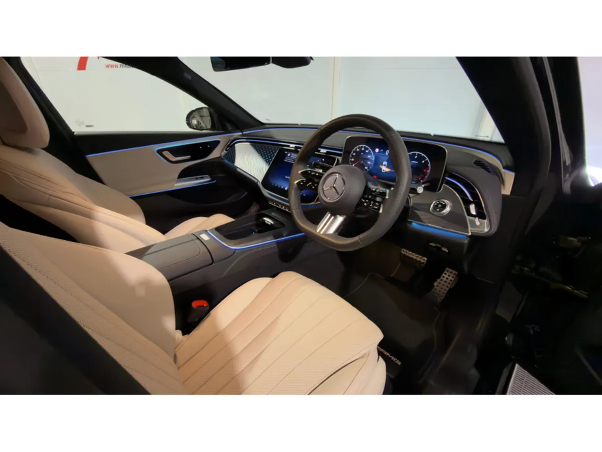 Mercedes-Benz E-Class AMG LINE PLUS INC FREE SERVI - Image 3