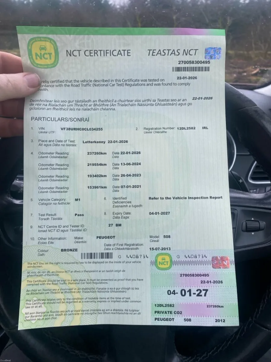 Peugeot 508 2012 4wd auto diesel hybrid tested - Image 3