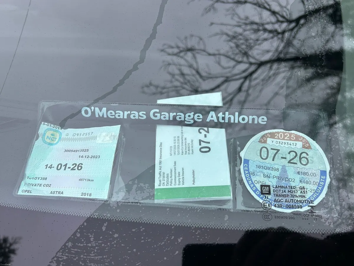 Opel Astra 1.6 Cdti S  ONLY 63K Kms !! €.  9450 - Image 4