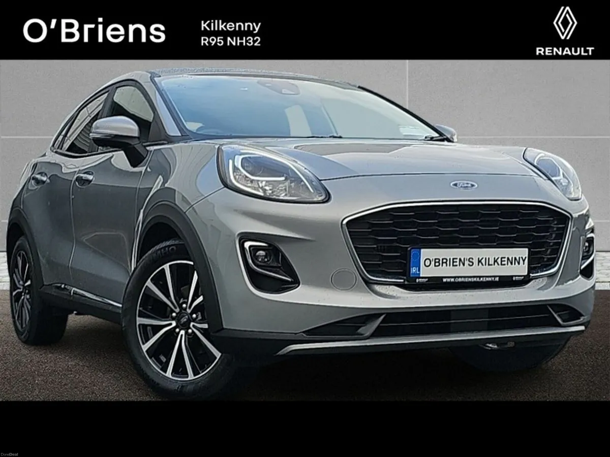 Ford Puma TITANIUM MHEV 1.0T 125 BHP 5DR *1 OWNER - Image 1