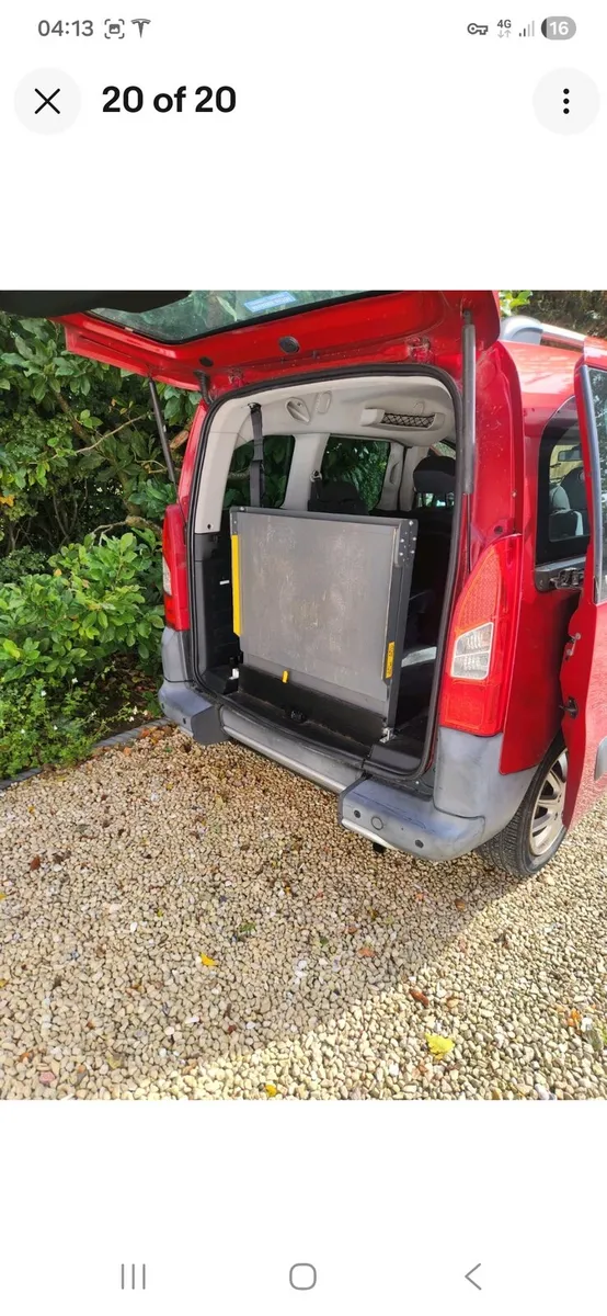 Citroen berlingo multispace wheelchair access - Image 2