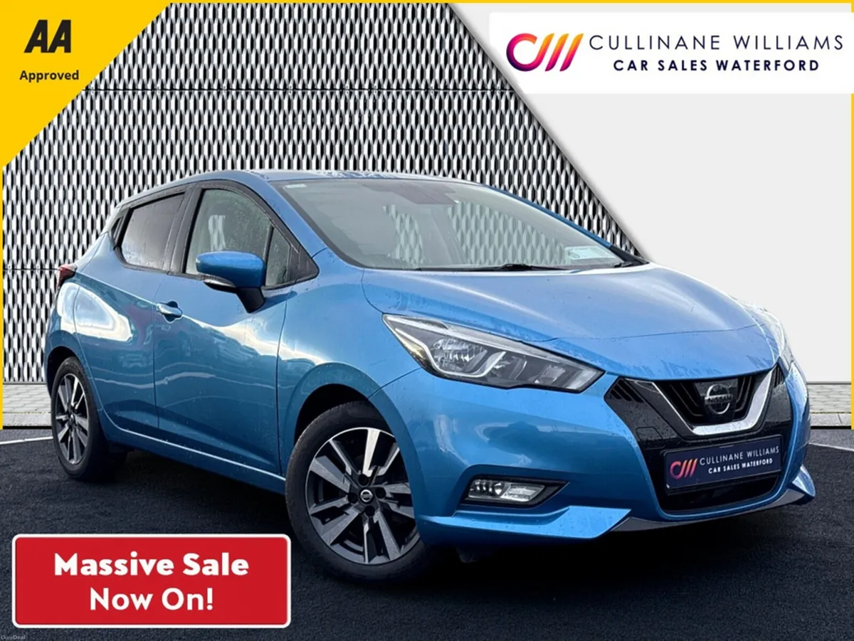 Nissan Micra 2018 SV+ 1.0 PETROL HATCHBACK €54PW W - Image 1