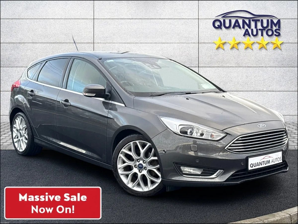 Ford Focus 2017 TITANIUM X 1.5TDCI 118BHP €73 PW W - Image 1