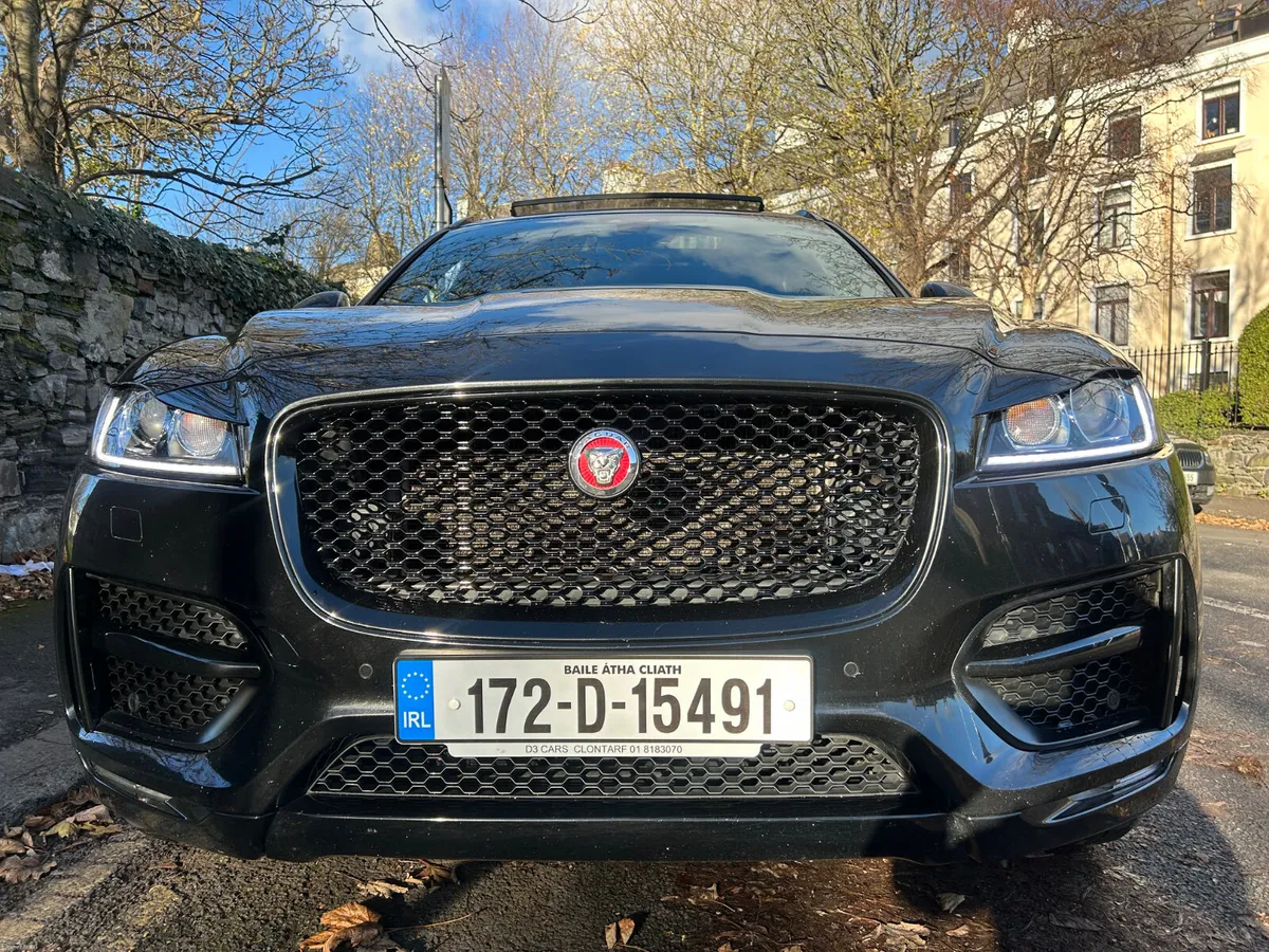 2017 JAGUAR F PACE R SPORT PANORAMIC SUNROOF - Image 2