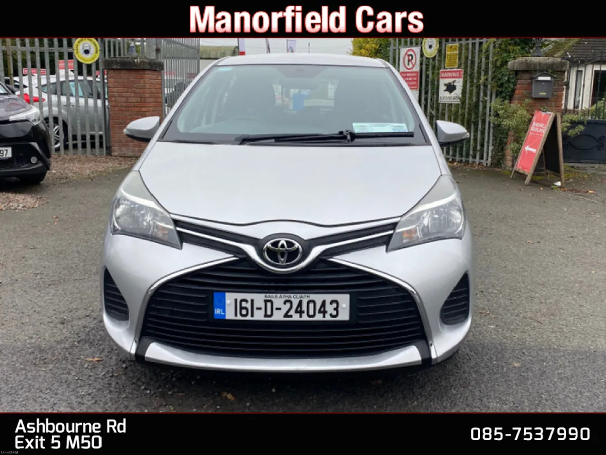 2016 Toyota Yaris 1.0 Petrol NCT 01-2028 - Image 3