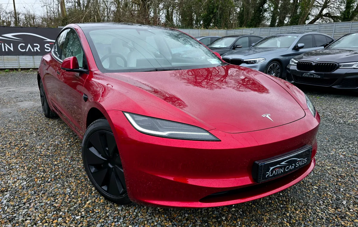 🔥 2024 Tesla Model 3 Highland RWD Low Miles - Image 1