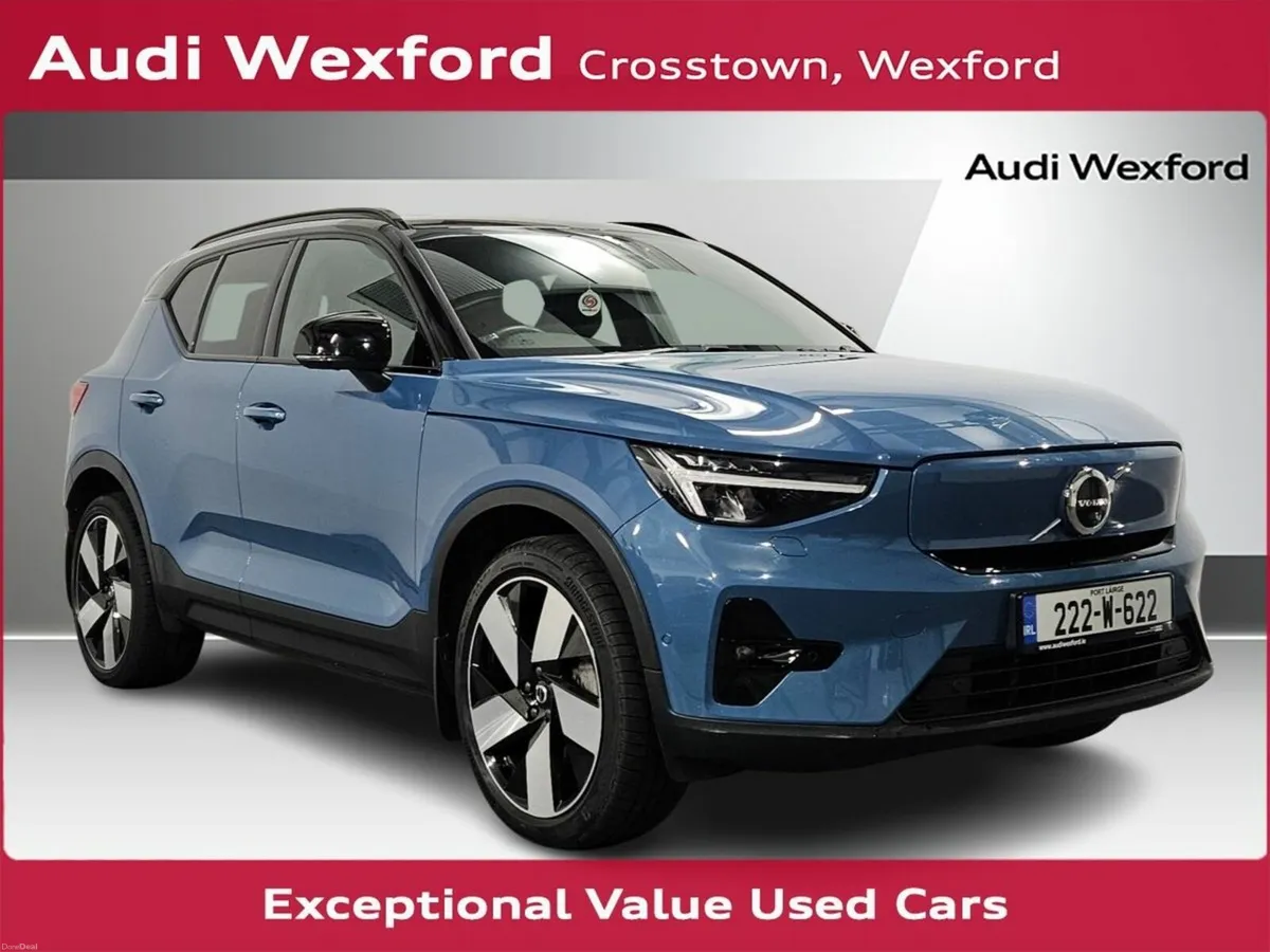 Volvo XC40 231BHP Recharge Ultimate €432p/m - Image 1
