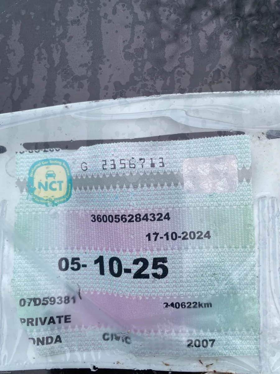 Honda Civic 2007 No NCT - Image 2