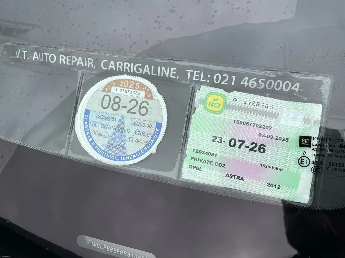 Opel Astra estate nct07/26 tax08/26 - Image 2