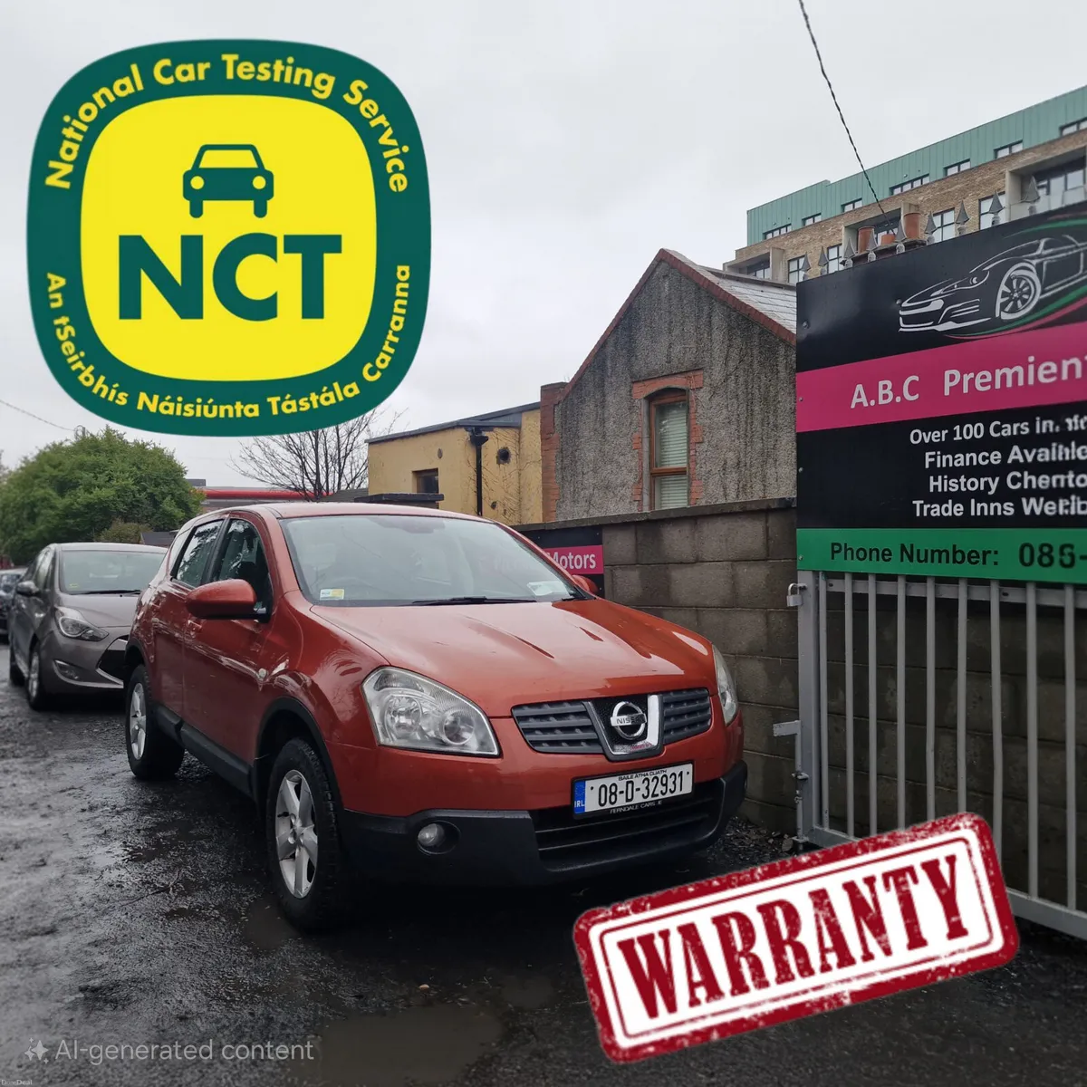 Nissan Qashqai 2008 New Nct 03/27 - Image 1