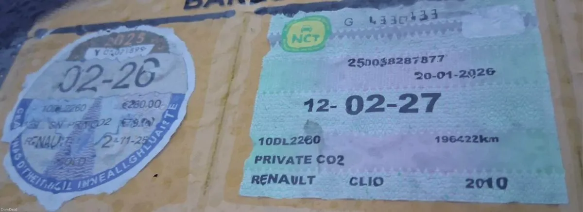 10 Clio 1.2 3dr New NCT 02/2027 196km - Image 2