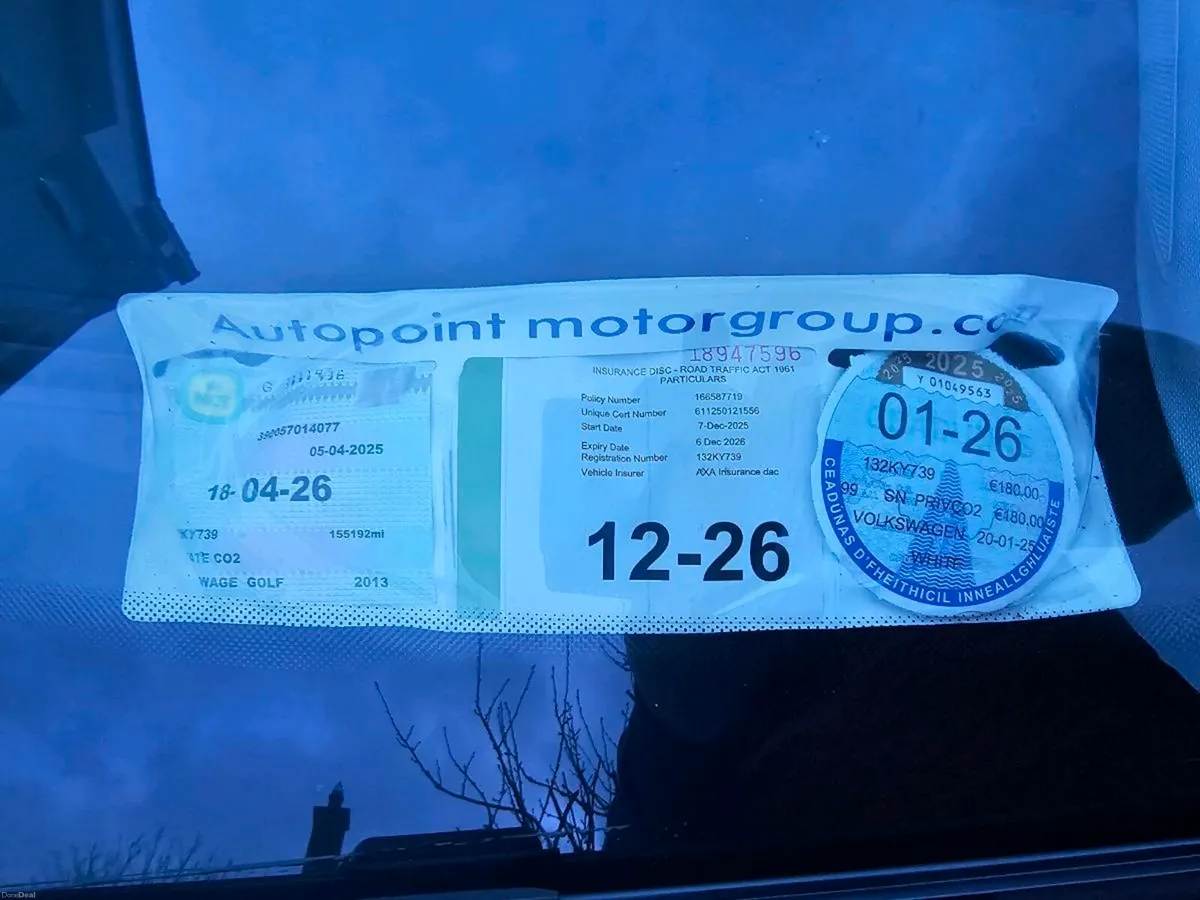 Volkswagen Golf 2013 - Image 1