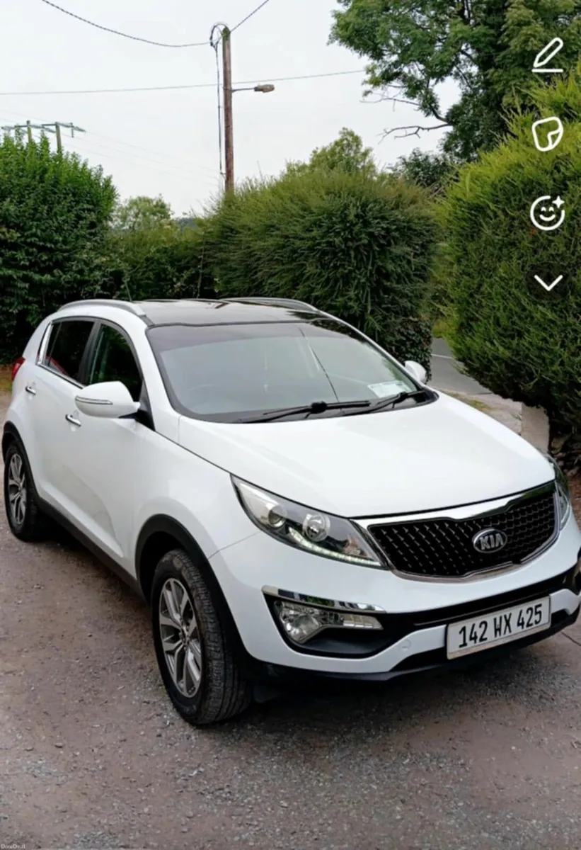 Kia Sportage 2014 part ex for van - Image 1