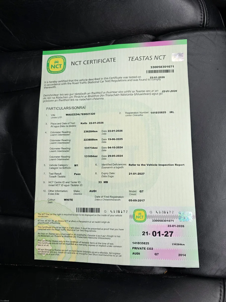 AUDI Q7 3.0 TDI S-LINE PLUS 7 SEATS 2014 - Image 3